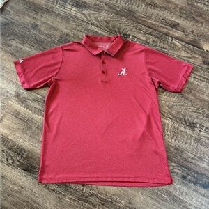 Alabama Crimson Tide Red Antigua Polo Shirt Men's Size XL Golf Vacation